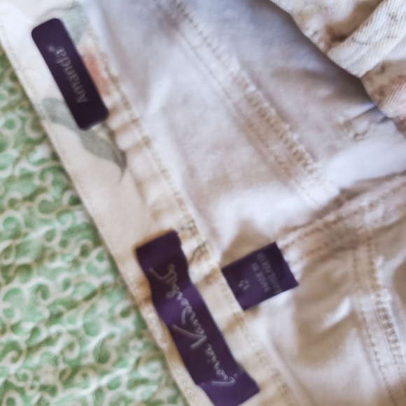 Casual Cream and Pink Lounge Bottoms with Relaxed Fit - Picture 6 of 14